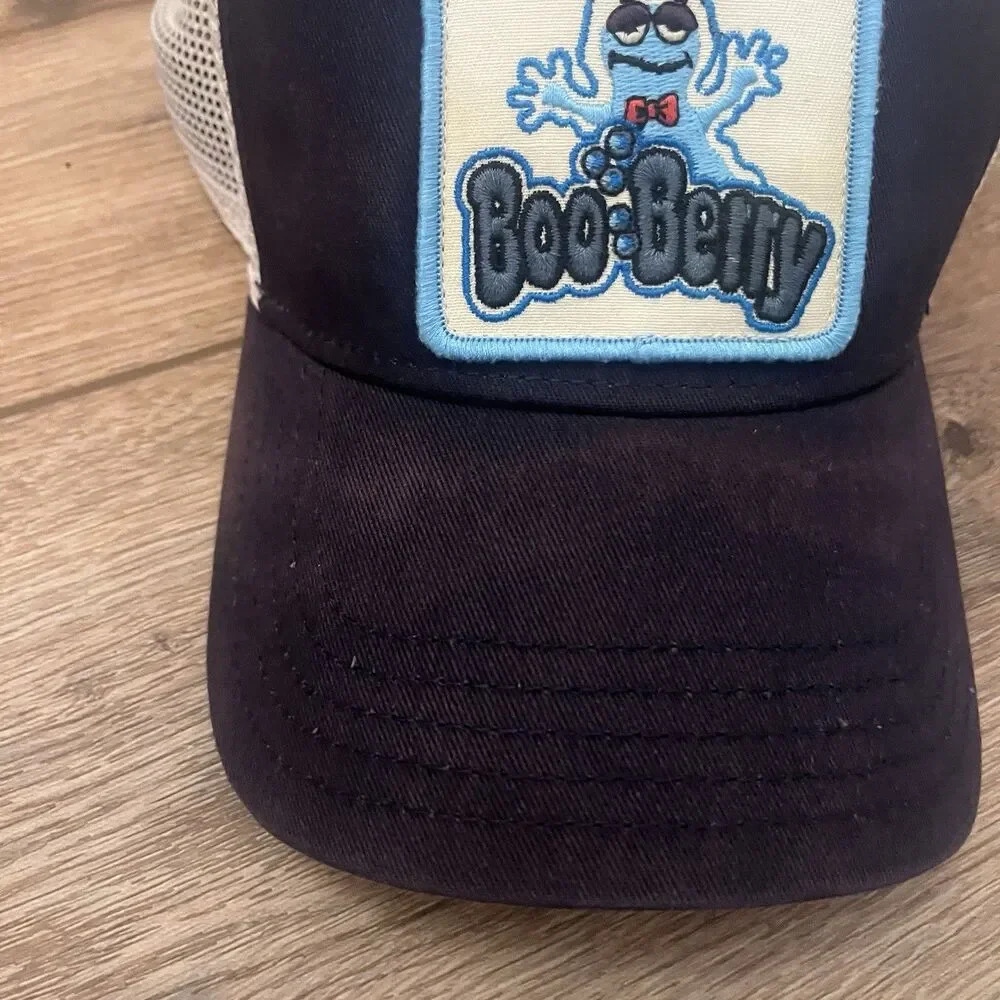 Boo Berry Cereal American Needle Mesh Trucker Snapback Cap Dad Hat Patch